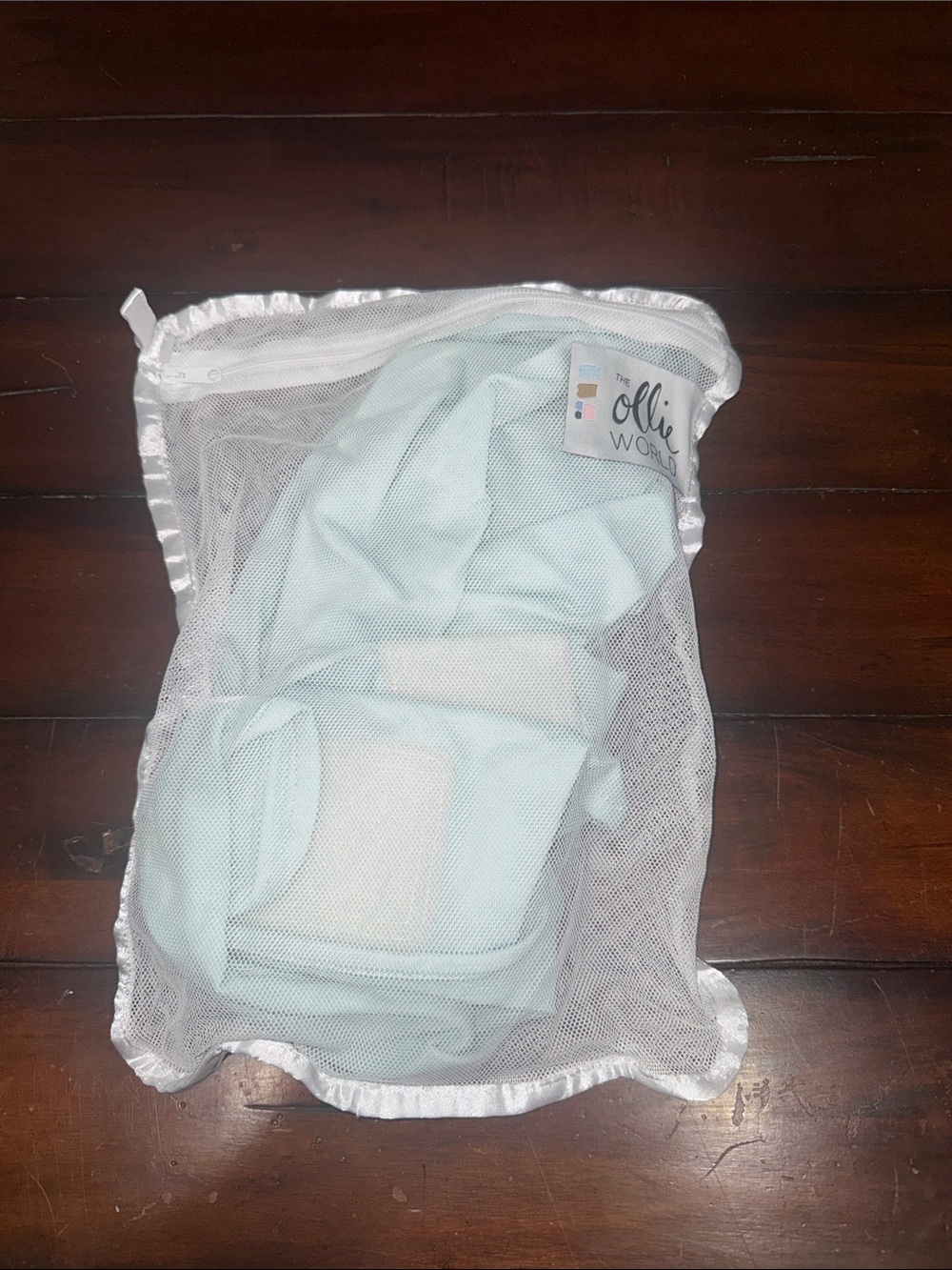 The Ollie World Light Blue Infant Swaddle